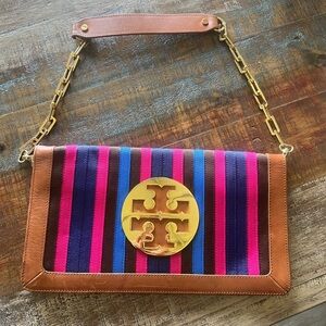 Tory Burch Multicolor Striped Women's Bag
